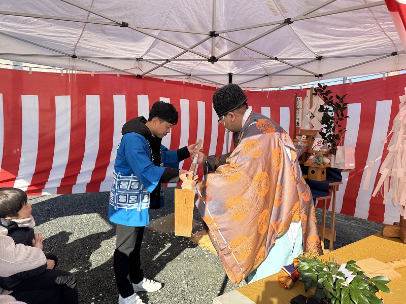 Ｈ様邸の地鎮祭