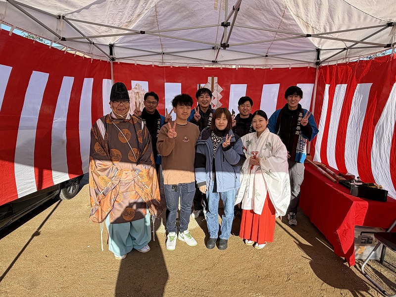 Ｔ様邸の地鎮祭