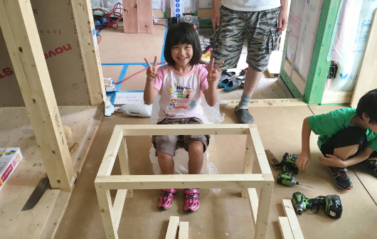 家づくりは、完成までの時間も大切に。