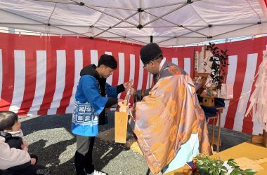 Ｈ様邸の地鎮祭