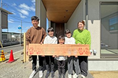Ｈ様邸の完成・引き渡し